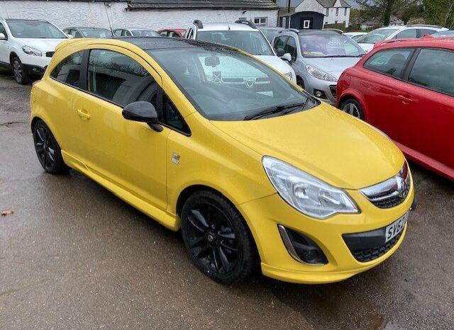 Vauxhall/Opel Corsa ltd edtn cdti eflex Diesel in yellow