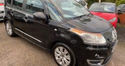 2009CITROEN C3 PICASSO EXCLUSIVE 1.4 PETROL IN BLACK.TRADE CAR. PRIVATE PLATE.