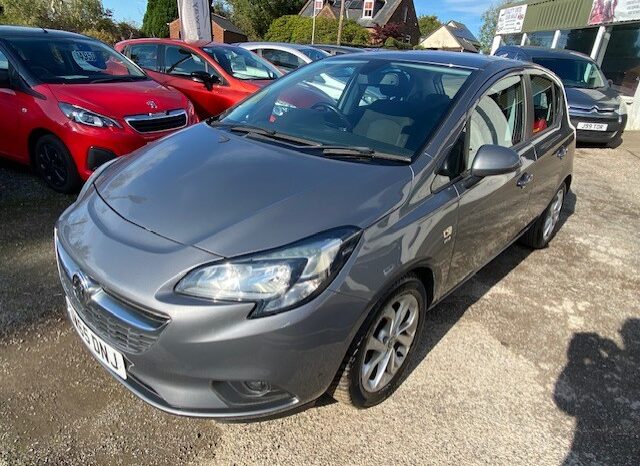 2015 VAUXHALL CORSA 5 DOOR HATCH PETROL 1.4 IN GREY.