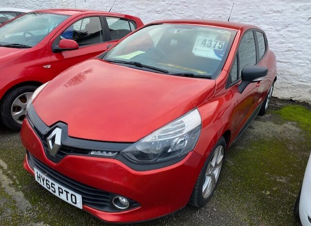 2015 RENAULT CLIO EXPRESSION DCI 5 DOOR HATCH IN RED