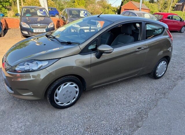 2012 FORD FIESTA EDGE 60 1.2  PETROL 3DOOR HATCH .