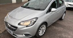 2015 VAUXHALL CORSA SE1.2 PETROL 5 DOOR HATCHBACK IN SILVER .