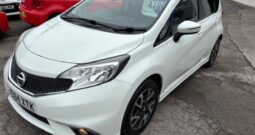 2014 NISSAN NOTE PREMIUM MPV 1.2 PETROL 5 DOOR HATCH IN WHITE.