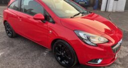 2015 VAUXHALL CORSA SRI 3 DOOR HATCH 1.2 PETROL IN RED.