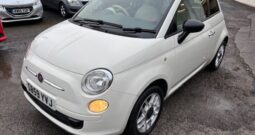 2010 FIAT 500 POP 1.2 PETROL 3 DOOR HATCH IN WHITE ROAD TAX £35
