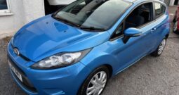 2012 FORD FIESTA EDGE 1.2 PETROL MANUAL 3 DOOR HATCH IN BLUE.