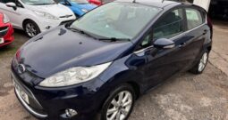 2011 FORD FIESTA ZETEC 1.2 PETROL 5 DOOR HATCH IN BLUE.