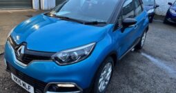 2015 RENAULT CAPTUR 1.5 DCI 90 DYNAMIQUE 5 DOOR HATCH IN BLUE.ROAD TAX £20