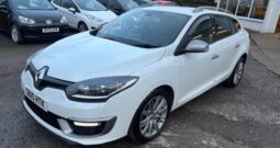 2015 RENAULT MEGANE GT LINE ESTATE DCI IN WHITE.