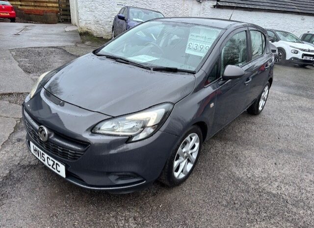 2015 VAUXHALL CORSA 1.4 STING 5 DOOR HATCH PETROL IN GREY.