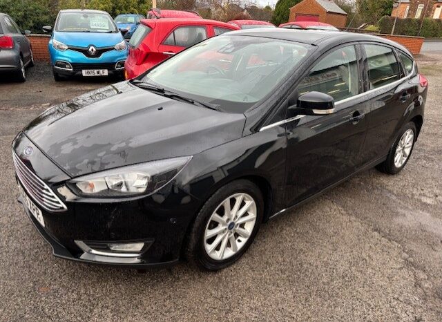 2015 FORD FOCUS TITANIUM T ECOBOOST 125 5 DOOR HATCH IN BLACK.