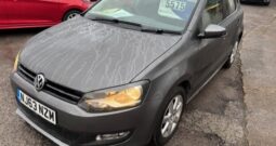 2013 VW POLO 5 DOOR HATCH 1.2 PETROL IN GREY.