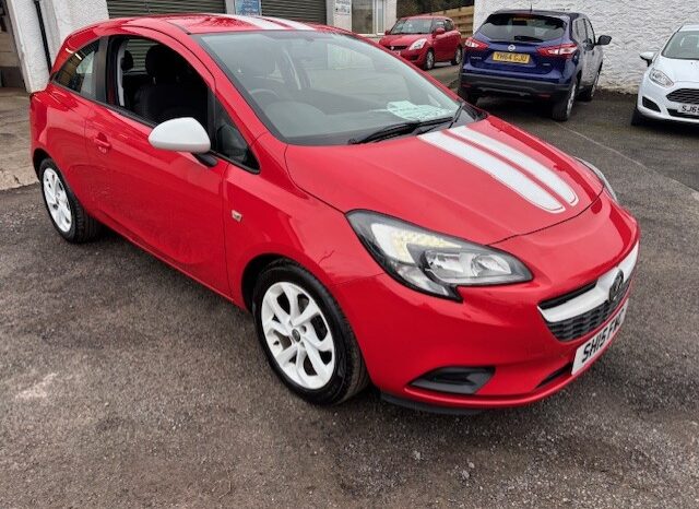 
								2015 VAUXHALL CORSA STING 1.2 PETROL 3 DOOR HATCH IN RED full									