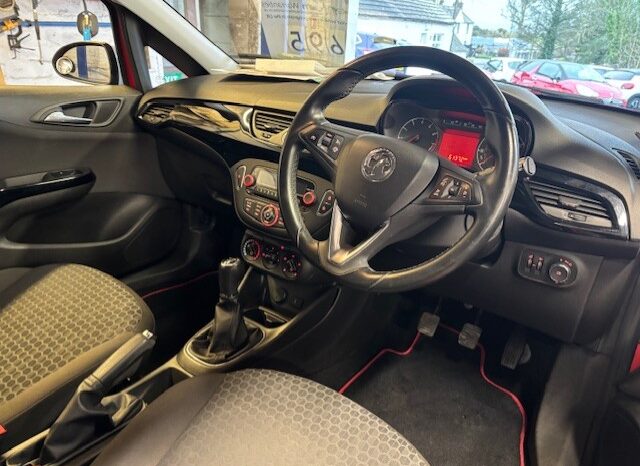 
								2015 VAUXHALL CORSA STING 1.2 PETROL 3 DOOR HATCH IN RED full									
