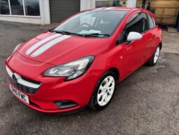 2015 VAUXHALL CORSA STING 1.2 PETROL 3 DOOR HATCH IN RED