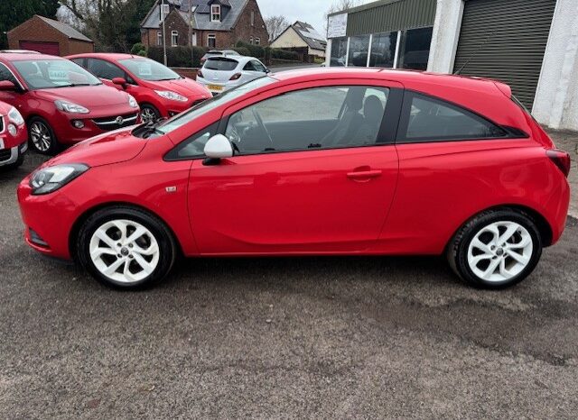 
								2015 VAUXHALL CORSA STING 1.2 PETROL 3 DOOR HATCH IN RED full									