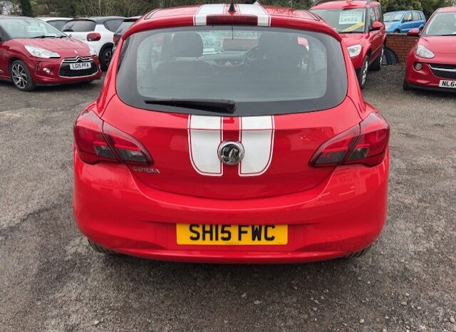 
								2015 VAUXHALL CORSA STING 1.2 PETROL 3 DOOR HATCH IN RED full									