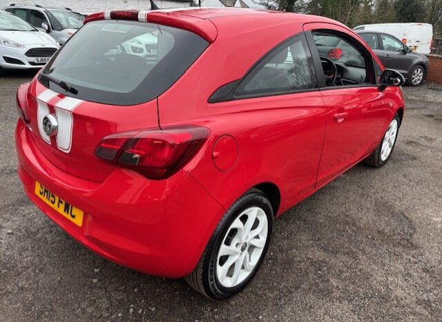
								2015 VAUXHALL CORSA STING 1.2 PETROL 3 DOOR HATCH IN RED full									