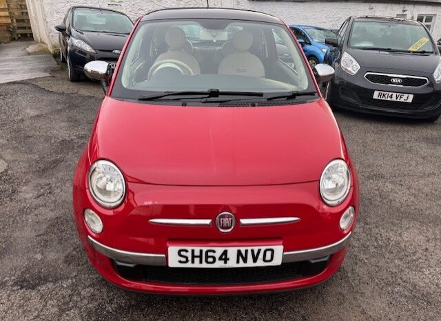 
								2014 FIAT 500 LOUNGE 3 DOOR 1.2 PETROL IN RED. £35 ROAD TAX. full									