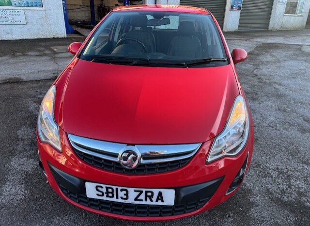 
								2013 VAUXHALL CORSA SE 1.2 PETROL 5 DOOR HATCH IN RED full									