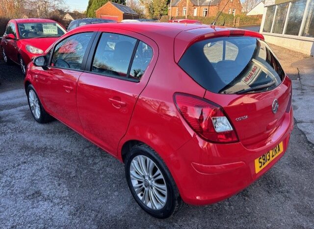
								2013 VAUXHALL CORSA SE 1.2 PETROL 5 DOOR HATCH IN RED full									