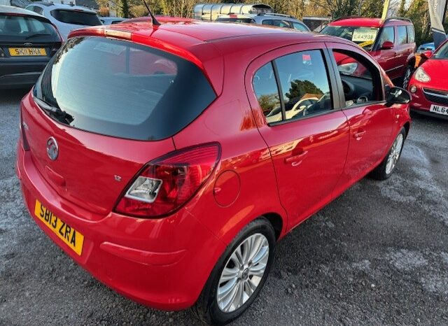 
								2013 VAUXHALL CORSA SE 1.2 PETROL 5 DOOR HATCH IN RED full									