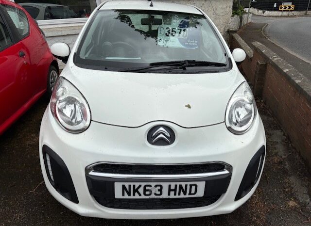 
								2014 CITROEN CI 5 DOOR HATCH PETROL IN WHITE ROAD TAX £20. full									