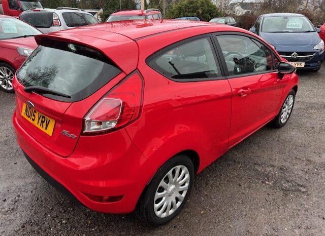 
								2015 FORD FIESTA STYLE 1.2 PETROL 3 DOOR HATCH IN RED full									