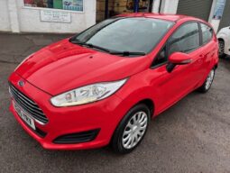 2015 FORD FIESTA STYLE 1.2 PETROL 3 DOOR HATCH IN RED