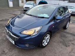 2015 VAUXHALL CORSA EXCITE 1.4 PETROL 3 DOOR HATCH IN BLUE ROAD TAX £35/YEAR