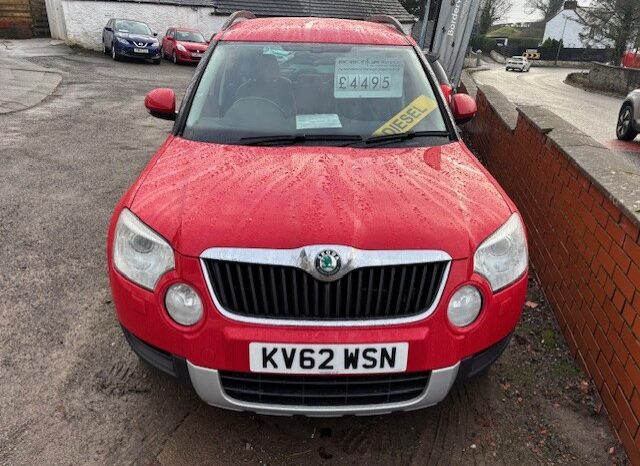 
								2012 SKODA YETI 2.0 TDI ELEGANCE 5 DOOR HATCH IN RED full									