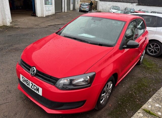 
								2012 Volkswagen Polo S 1.2 Petrol – Red full									