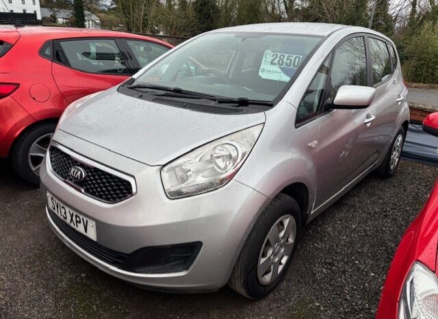 
								2013 Kia Venga 1.4 EcoDynamics – Silver full									