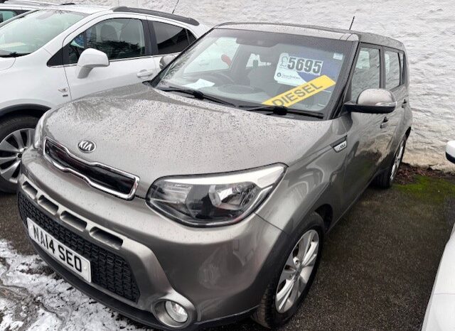 
								2014 kia soul connect+ crdi 1.6 Diesel -Silver full									