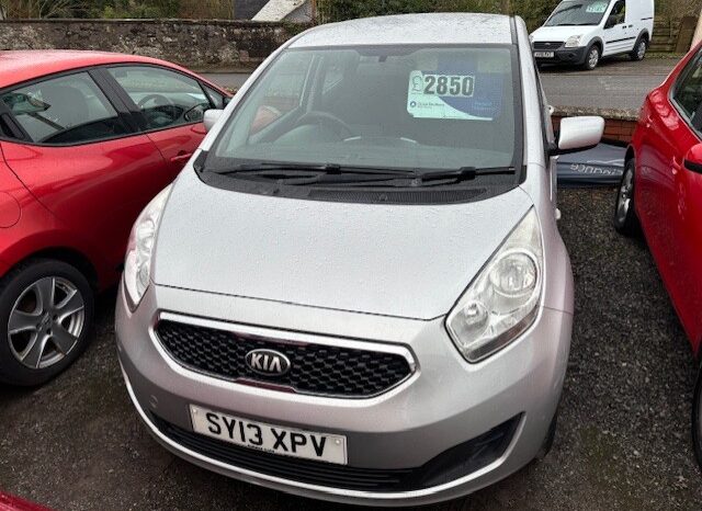 
								2013 Kia Venga 1.4 EcoDynamics – Silver full									