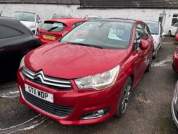 2011 Citroen C4 Exclusive 1.6 VTi 120 – Red