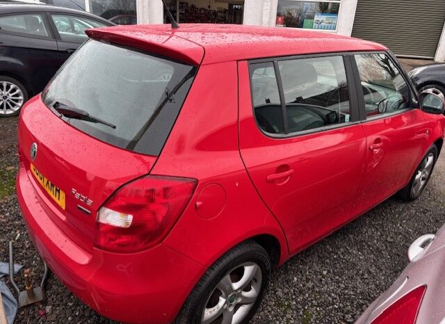 
								2012 Skoda Fabia SE 1.4 MPI – Red full									