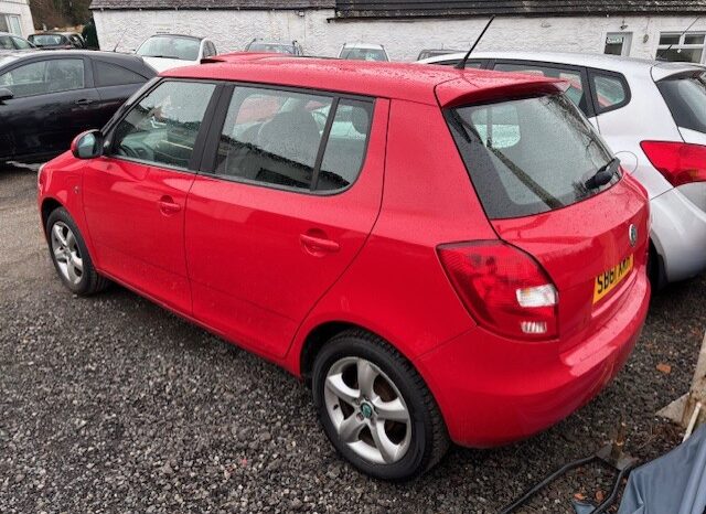 
								2012 Skoda Fabia SE 1.4 MPI – Red full									
