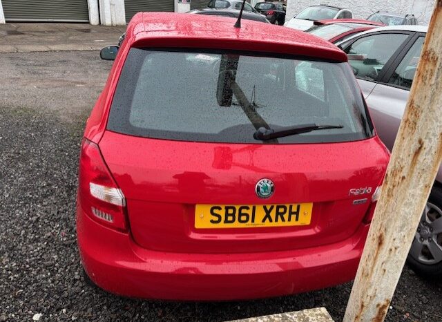 
								2012 Skoda Fabia SE 1.4 MPI – Red full									