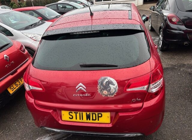 
								2011 Citroen C4 Exclusive 1.6 VTi 120 – Red full									