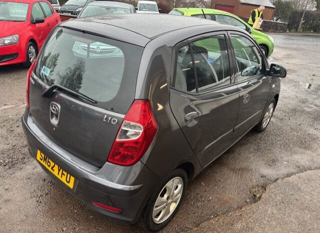 
								2013 Hyundai i10 Active 1.2 – Grey full									