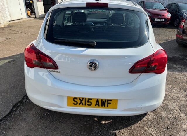 
								2015 Vauxhall Corsa Excite A/C 1.2 – White full									