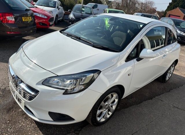
								2015 Vauxhall Corsa Excite A/C 1.2 – White full									