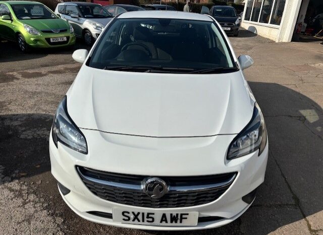 
								2015 Vauxhall Corsa Excite A/C 1.2 – White full									