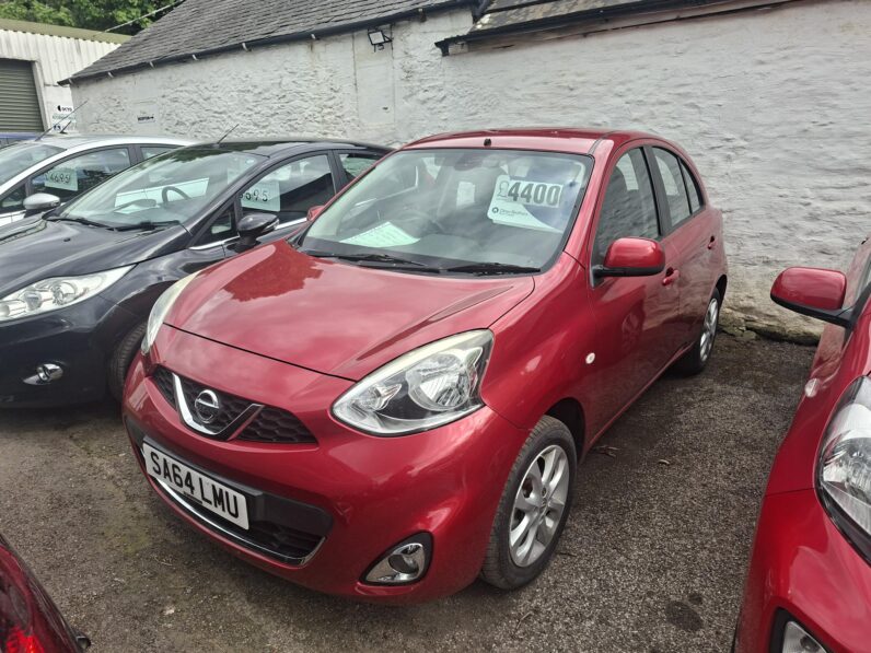 
								2014 Nissan Micra Acenta finished in Red. full									