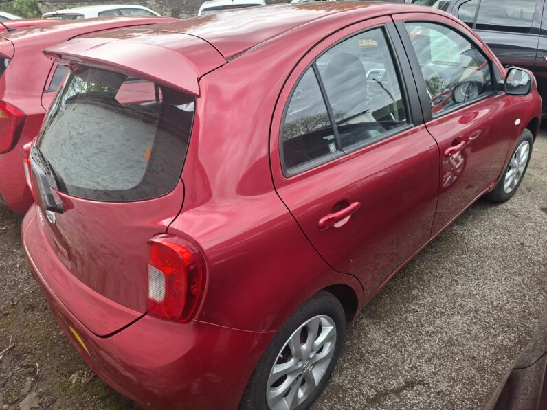 
								2014 Nissan Micra Acenta finished in Red. full									