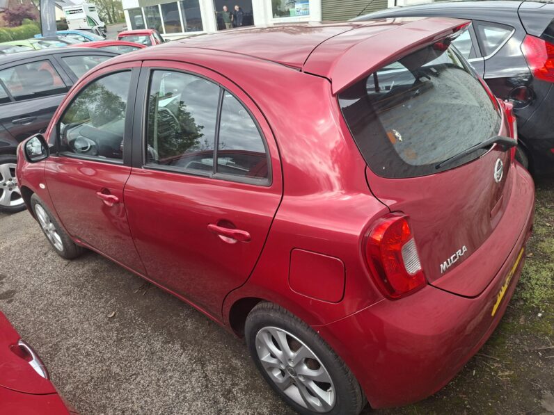 
								2014 Nissan Micra Acenta finished in Red. full									