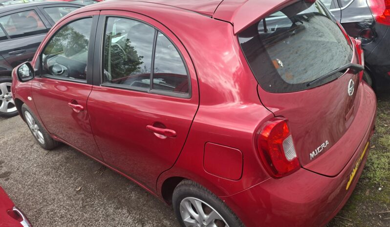 
								2014 Nissan Micra Acenta finished in Red. full									