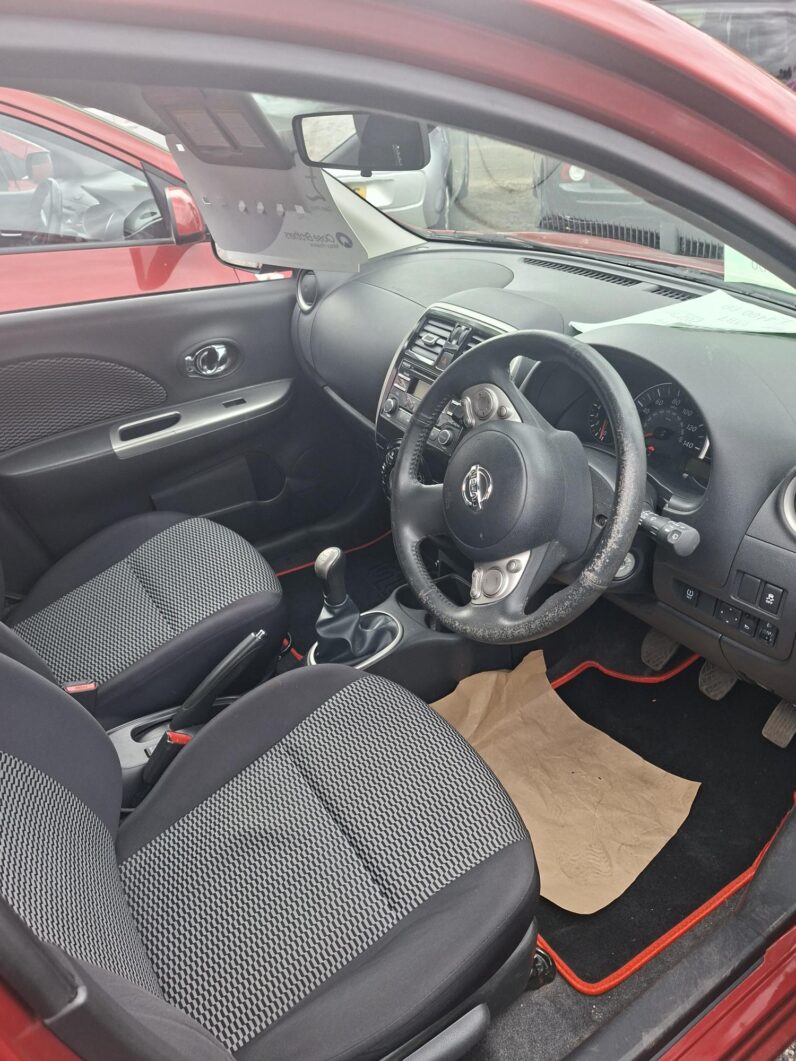 
								2014 Nissan Micra Acenta finished in Red. full									