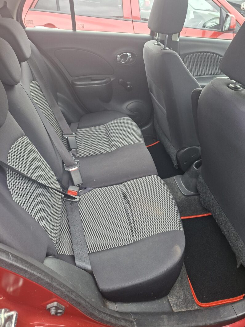 
								2014 Nissan Micra Acenta finished in Red. full									